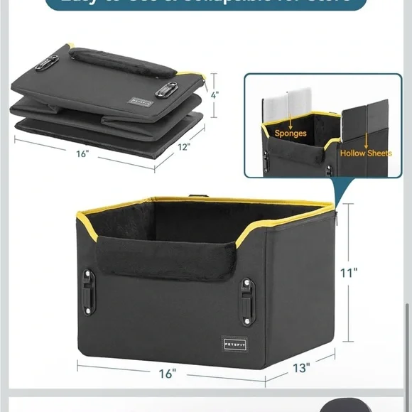 New portable car seat for pets - Picture 6 of 13